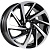 KDW KD1530 6x15/4x98 D58.6 ET38 Глянцевый черный с полированной лицевой частью