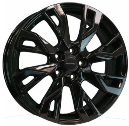 Колесный диск Khomen Wheels KHW1809 7x18/5x108 D60.1 ET33 Black купить в Самаре фото №1