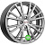 K&K Меандр 6x16/4x100 D67.1 ET45 Глянцевый серебристый