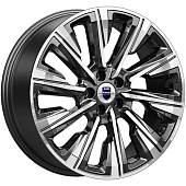 K&K Галего 7.5x19/5x114.3 D60.1 ET35 Алмаз Черн