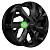 Khomen Wheels KHW1508 (Rio/Solaris) 6x15/4x100 ET46 D54,1 Black