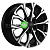 Khomen Wheels KHW1605 (Fluence/Juke) 6,5x16/5x114,3 ET47 D66,1 Black-FP
