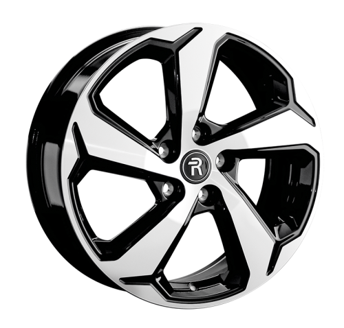 Колесный диск Replay GL38 7.5x19/5x108 D63.3 ET46 Чёрный полностью полированный купить в Самаре фото №1