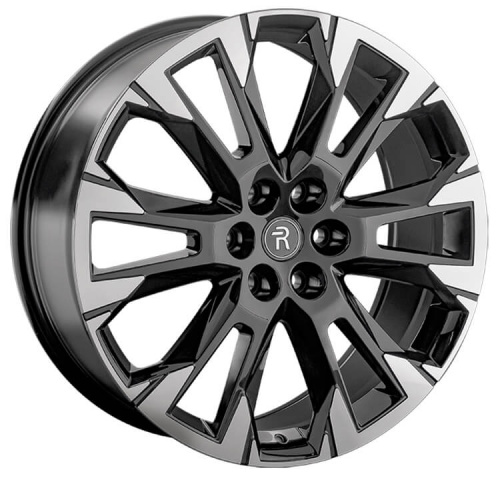 Колесный диск Replay TY442 8x21/6x139.7 D95.1 ET55 Чёрный полностью полированный купить в Самаре фото №1