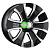 LS 953 8x18/6x139,7 ET36 D100,1 BKF (конус, Колпак+лого)