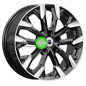 K&K Морейн (КС1046) 6,5x17/5x105 ET38 D56,6 Алмаз черный