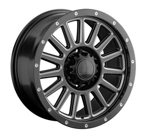 Колесный диск LS 1347 8.5x17/5x150 D110.1 ET30 BKS+SSF купить в Самаре фото №1