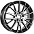 Скад Дубай 6.5x17/5x114.3 D66.6 ET37 Чёрный глянцевый с полированной лицевой частью