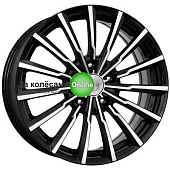 K&K Акцент (КС641) 5,5x14/4x100 ET45 D56,6 Алмаз черный