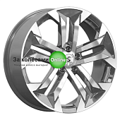 Premium Series КР015 (Geely Tugella) 7,5x19/5x108 ET46 D63,35 Diamond Gloss Graphite