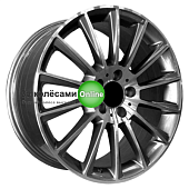 PDW 5459 8x18/5x112 ET43 D66,6 Grey Machine Face ()