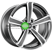 Oz Montecarlo HLT 11,5x20/5x130 ET59 D71,6 Matt Dark Graphite Diamond Cut