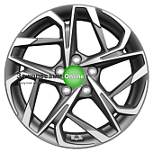 Khomen Wheels KHW1716 (Evolute i-Joy) 7x17/5x110 ET40 D67,1 Gray-FP