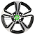 Khomen Wheels KHW1502 (Rio/Solaris) 6x15/4x100 ET48 D54,1 Black-FP