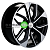 Khomen Wheels KHW1703 (DFM AX 7) 7x17/5x108 ET43 D65,1 Black-FP