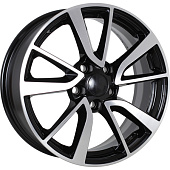 iFree Original КС699 (ZV 17 Camry) 7x17/5x114.3 D60.1 ET45 Черный глянцевый с полированными элементами лицевой поверхности