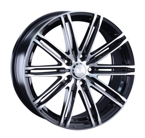 Колесный диск LS 848 6x14/4x98 D58.6 ET35 BKF купить в Самаре фото №1