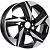 KDW KD1520 6x15/4x100 D60.1 ET46 Глянцевый черный с полированной лицевой частью