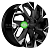 Khomen Wheels KHW1508 (Lada Granta) 6x15/4x98 ET35 D58,6 Black-FP