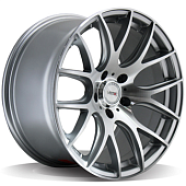 Vissol V-001 9.5x18/5x100 D57.1 ET35 серебряный полированый