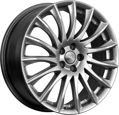 Колесный диск Скад Валенсия 7x18/5x114.3 D66.6 ET37 Темно-серыйцветс перламутровыми оттенками купить в Самаре фото №1