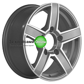 Khomen Wheels KHW1614 (Niva 4x4) 6,5x16/5x139,7 ET40 D98,5 F-Silver-FP