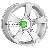 K&K Триал (КС621) 6,5x15/5x139,7 ET30 D98 Сильвер