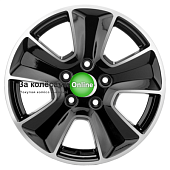 Khomen Wheels KHW1601 (DFM 580) 6,5x16/5x110 ET45 D67,1 Black-FP