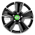 Khomen Wheels KHW1601 (DFM 580) 6,5x16/5x110 ET45 D67,1 Black-FP