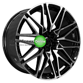 Hengder 5063 10x21/5x112 ET35 D66,5 Black machined face (HNGD), Hengde