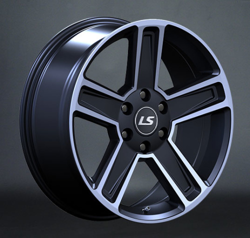 Колесный диск LS 1296 8x17/6x139.7 D100.1 ET38 BKF купить в Самаре фото №1