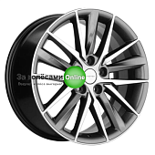 Khomen Wheels KHW1807 (Tugella/Jaguar XF/F-Pace) 8x18/5x108 ET46 D63,4 Gray-FP