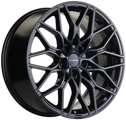 Колесный диск Khomen Wheels KHW1902 8.5x19/5x108 D60.1 ET48 Black Matt купить в Самаре фото №1