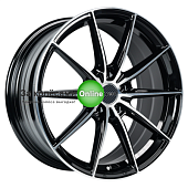 INCH FA8533 8x18/5x120 ET30 D72,6 Gloss Black Machined Face (ZJH)