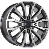 СКАД Premium Series КР006 (20_Haval H9) 8.5x20/6x139.7 D75.1 ET33 Светло-серый зеркальный