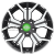 Колесный диск Khomen Wheels KHW1715 (RAV4) 7x17/5x114,3 ET39 D60,1 Black-FP купить в Самаре фото №1