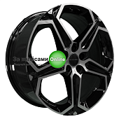 Khomen Wheels KHW1909 (Haval F7/F7x) 7,5x19/5x114,3 ET40 D64,1 Black-FP