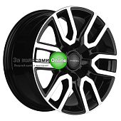 Khomen Wheels KHW1723 (Tank 300) 8x17/6x139,7 ET36 D100,1 Black-FP