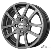 iFree Слайдер 5.5x14/4x114.3 D67.1 ET38 Насыщенный темно-серебристый