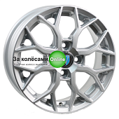 Venti 1419 5,5x14/4x100 ET43 D60,1 Silver