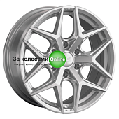 LS 1303 8x18/6x139,7 ET26 D78,1 Sil (конус, Колпак+лого)