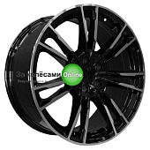 PDW 5380 9,5x19/5x112 ET35 D66,5 Gloss Black Machine Face ()