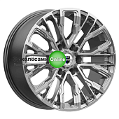 K&K Кортес (КС1102) 8,5x19/6x139,7 ET30 D106,1 Дарк платинум