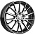 Скад Дубай 6.5x17/5x114.3 D67.1 ET46 Чёрный глянцевый с полированной лицевой частью