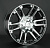 LS 558 8x17/6x139.7 D100.1 ET36 Чёрный полностью полированный