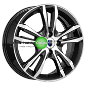 K&K Samara (КС866) 6x16/4x108 ET47,5 D63,35 Алмаз черный SK