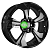 Khomen Wheels KHW1724 (Jac/Москвич 3) 7x17/5x108 ET40 D54,1 Black