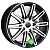 PDW 1004 6.5x16/5x100 D57.1 ET40 Черный матовый с полировкой