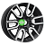 Khomen Wheels KHW1723 (JAC T6 Pickup) 8x17/6x139,7 ET30 D106,1 Black-FP