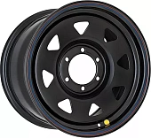 Off-Road Wheels №74B 7x16/5x139.7 D110 ET20 Черный